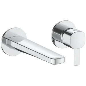 Fantini Lame Wall Mixer and 150 Outlet - Chrome 2402M109B-4400M011A by Fantini, a Kitchen Taps & Mixers for sale on Style Sourcebook