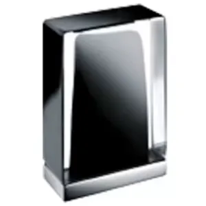 Fantini Venezia Murano Glass Wall Handle for Cold - Chrome and Black 2902N448C5-CW by Fantini, a Kitchen Taps & Mixers for sale on Style Sourcebook