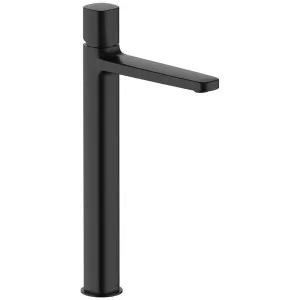 Fantini Lame Tall Basin Mixer - Matte Black 2413M006WFZ by Fantini, a Kitchen Taps & Mixers for sale on Style Sourcebook