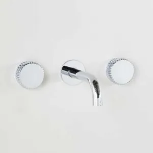 Astra Walker Assemble Dial Wall Set with Reeded Handles 200mm Spout A8106V600 by Astra Walker, a Kitchen Taps & Mixers for sale on Style Sourcebook
