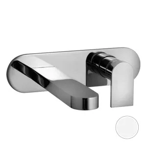 Fantini Mare Wall Mixer and Outlet - Matte White 5129V013B-4400M011A by Fantini, a Kitchen Taps & Mixers for sale on Style Sourcebook