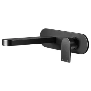 Fantini Mare Wall Mixer and Outlet - Matte Black 5113V013B-4400M011A by Fantini, a Kitchen Taps & Mixers for sale on Style Sourcebook