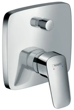 Hansgrohe Logis Single Lever Bath Mixer with Diverter - Chrome 71405003 by Hansgrohe, a Kitchen Taps & Mixers for sale on Style Sourcebook