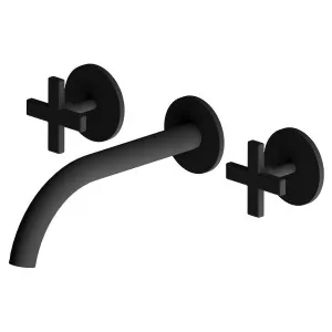 Rogerseller Gas Wall Bath Set - Matte Black 3606017511 by Rogerseller, a Kitchen Taps & Mixers for sale on Style Sourcebook