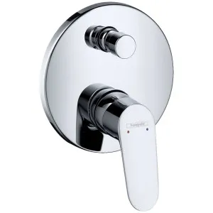 Hansgrohe Focus Single Lever Bath Mixer with Diverter - Chrome 31945003 by Hansgrohe, a Kitchen Taps & Mixers for sale on Style Sourcebook