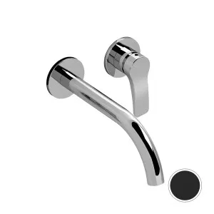 AboutWater AL/23 Wall Mixer and Outlet Tap Matte Black - 2613B813B-4400M011A by AboutWater, a Kitchen Taps & Mixers for sale on Style Sourcebook