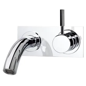 Sussex Taps Voda 200mm Wall Basin Mixer Outlet System - Chrome VWBMS200RH by Sussex Taps, a Kitchen Taps & Mixers for sale on Style Sourcebook