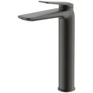 Oliveri Paris Tower Basin Mixer - Gunmetal PA070525GM by Oliveri, a Kitchen Taps & Mixers for sale on Style Sourcebook