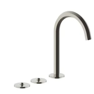 Fantini Venezia Tall Basin Set Without Handles - Polished Nickel 2995N405SWZ by Fantini, a Kitchen Taps & Mixers for sale on Style Sourcebook