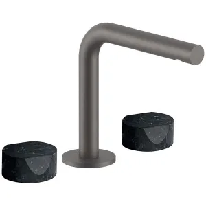 AboutWater AF/21 Basin Set - Matte Gun Metal PVD / Nero Marquina Marble 27P5A204WFCYZ by AboutWater, a Kitchen Taps & Mixers for sale on Style Sourcebook