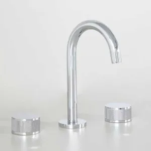 Astra Walker Assemble Dial Basin Set with Knurled Handles & 110mm Swivel Spout A810069V500 by Astra Walker, a Kitchen Taps & Mixers for sale on Style Sourcebook