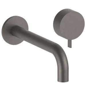 AboutWater AF/21 Wall Mixer and Outlet - Matte Gunmetal PVD 27P5A713B-4400A713A by AboutWater, a Kitchen Taps & Mixers for sale on Style Sourcebook
