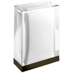 Fantini Venezia White Murano Glass Hob Handle For Hot - Matte Gun Metal 29P5N448CB-H by Fantini, a Kitchen Taps & Mixers for sale on Style Sourcebook