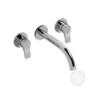 AboutWater AL/23 Wall Tap Set with Outlet - Matte White 2629B913B-4400R010A by AboutWater, a Kitchen Taps & Mixers for sale on Style Sourcebook