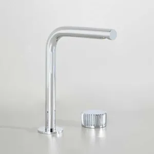 Astra Walker Assemble Dial Basin Set with Reeded Progressive Mixer and Swivel Spout A8100V6HV600 by Astra Walker, a Kitchen Taps & Mixers for sale on Style Sourcebook