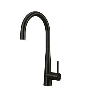 SS31620-BL Black Goose Neck Mixer by Essente 316, a Kitchen Taps & Mixers for sale on Style Sourcebook