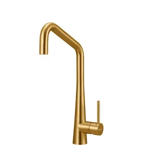 SS31670-AU Brush Gold Square Gooseneck by Essente 316, a Kitchen Taps & Mixers for sale on Style Sourcebook
