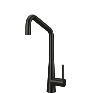 SS31670-BL Black Square Gooseneck Mixer by Essente 316, a Kitchen Taps & Mixers for sale on Style Sourcebook
