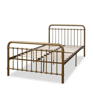 Sonata Bed - King Single - Bronze - Mocka by Mocka., a Beds & Bed Frames for sale on Style Sourcebook