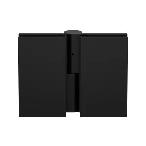 Boston Heavy Duty Glass to Glass Left Hand Bifold Hinge Matte Black by Estelle, a Bathroom Fixtures for sale on Style Sourcebook