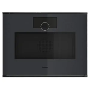 Gaggenau 60cm Minimalistic Series Compact Built-In Combi-Microwave Oven Left Hinge - Onyx GM-251-100 by Gaggenau, a Ovens for sale on Style Sourcebook