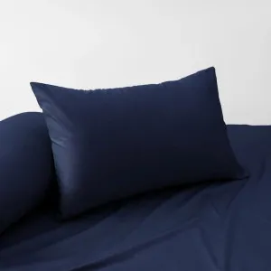 Accessorize Bamboo Cotton Navy Standard Pillowcase Pair by null, a Pillow Cases for sale on Style Sourcebook