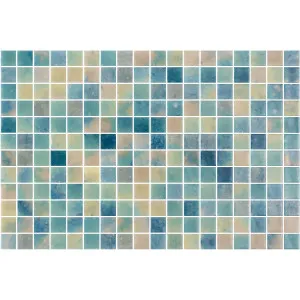 Vanguard Lake Blend Gloss Glass Structured Mosaic by Beaumont Tiles, a Mosaic Tiles for sale on Style Sourcebook