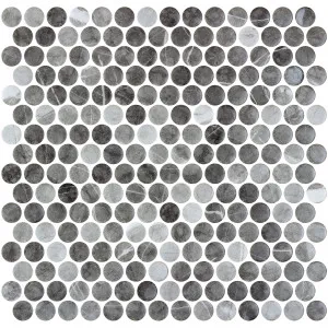 Penny Vanguard Storm Glass Structured Mosaic by Beaumont Tiles, a Mosaic Tiles for sale on Style Sourcebook
