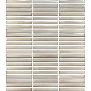 Fire Fingers Sandy Embossed Gloss Mosaic Tile by Beaumont Tiles, a Mosaic Tiles for sale on Style Sourcebook