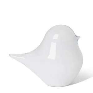 Flynn Glass Lg Bird - 21 x 21 x 17cm by Elme Living, a Statues & Ornaments for sale on Style Sourcebook