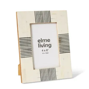 Emene 4x6" Photo Frame - 16 x 1 x 22cm by Elme Living, a Photo Frames for sale on Style Sourcebook