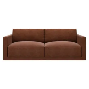 Haven Muse Rust Sofa - 2.5 Seater by James Lane, a Sofas for sale on Style Sourcebook