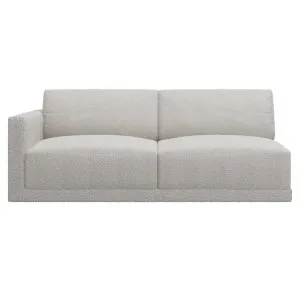Haven Boucle Pumice Left Arm Facing 3 Seater Module by James Lane, a Sofas for sale on Style Sourcebook