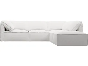 Kai Noa Fog Modular Sofa - 4 Seater and Ottoman by James Lane, a Sofas for sale on Style Sourcebook