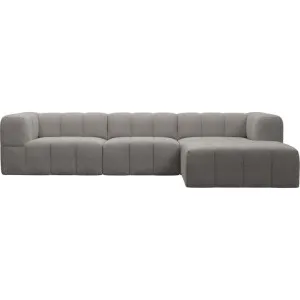 Lucello Boucle Pumice Modular Sofa with Ottoman - 4 Piece by James Lane, a Sofas for sale on Style Sourcebook