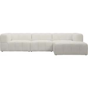 Lucello Tribute Ice Modular Sofa with Ottoman - 4 Piece by James Lane, a Sofas for sale on Style Sourcebook