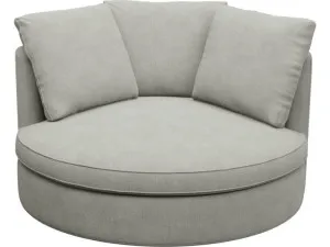 Adore Toorak Pebble Swivel Chair by James Lane, a Chairs for sale on Style Sourcebook