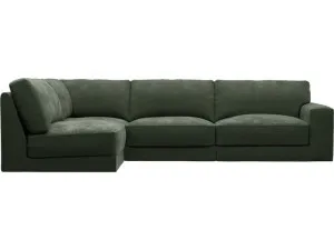 Monica Muse Forest Sofa - 4 Seater LAF Terminal by James Lane, a Sofas for sale on Style Sourcebook