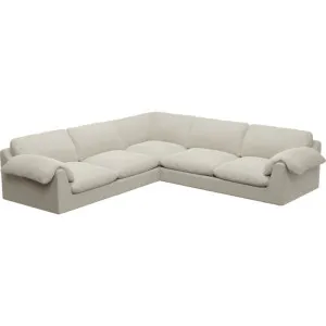Ludlow Muse Flax Corner Sofa - 5 Seater by James Lane, a Sofas for sale on Style Sourcebook