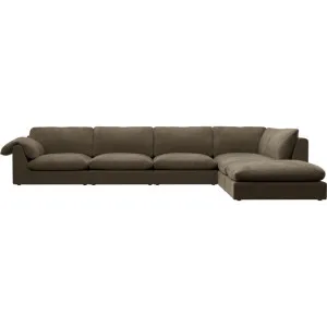 Ludlow Tribute Walnut Sofa - 6 Seater RAF Terminal by James Lane, a Sofas for sale on Style Sourcebook