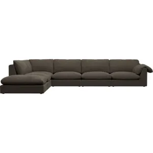 Ludlow Muse Mink Sofa - 6 Seater LAF Terminal by James Lane, a Sofas for sale on Style Sourcebook