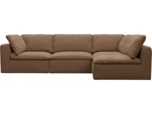 Cloud Deep Tribute Chestnut Modular Sofa - 4 Piece by James Lane, a Sofas for sale on Style Sourcebook