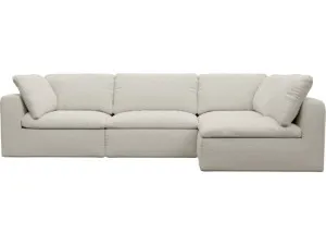 Cloud Deep Toorak Pearl Modular Sofa - 4 Piece by James Lane, a Sofas for sale on Style Sourcebook