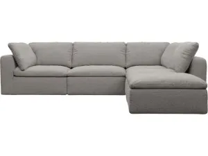 Cloud Deep Boucle Pumice Modular Sofa - 5 Piece by James Lane, a Sofas for sale on Style Sourcebook