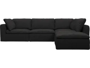Cloud Deep California Charcoal Modular Sofa - 5 Piece by James Lane, a Sofas for sale on Style Sourcebook