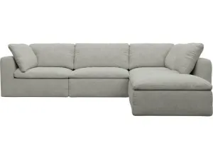 Cloud Deep Toorak Pebble Modular Sofa - 5 Piece by James Lane, a Sofas for sale on Style Sourcebook