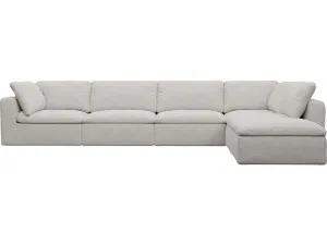 Cloud Deep Avon Mineral Modular Sofa - 6 Piece by James Lane, a Sofas for sale on Style Sourcebook