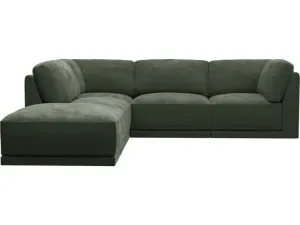 Emily Modular Sofa Muse Forest - 5 Piece by James Lane, a Sofas for sale on Style Sourcebook