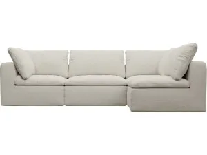 Cloud Toorak Pearl Modular Sofa - 4 Piece by James Lane, a Sofas for sale on Style Sourcebook
