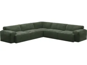 Copenhagen Muse Forest Sofa - 5 Seater Corner Sofa by James Lane, a Sofas for sale on Style Sourcebook